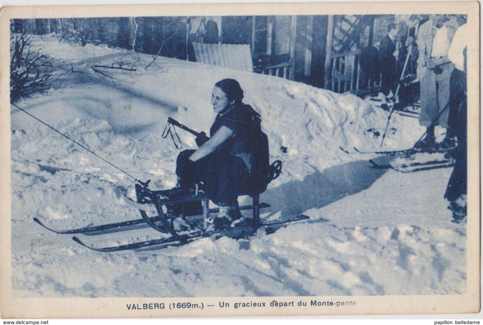 Valberg  Un Gracieux Départ Du Monte-pente - Autres & Non Classés