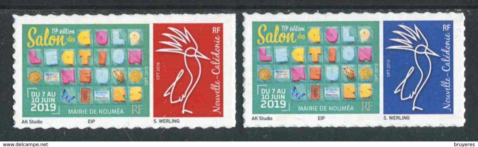 TIMBRES** De 2019 Adhésifs De NOUVELLE-CALEDONIE - 19e Salon Des Collectionneurs Mairie De Nouméa - 7 Au 10 Juin 2019" - Unused Stamps