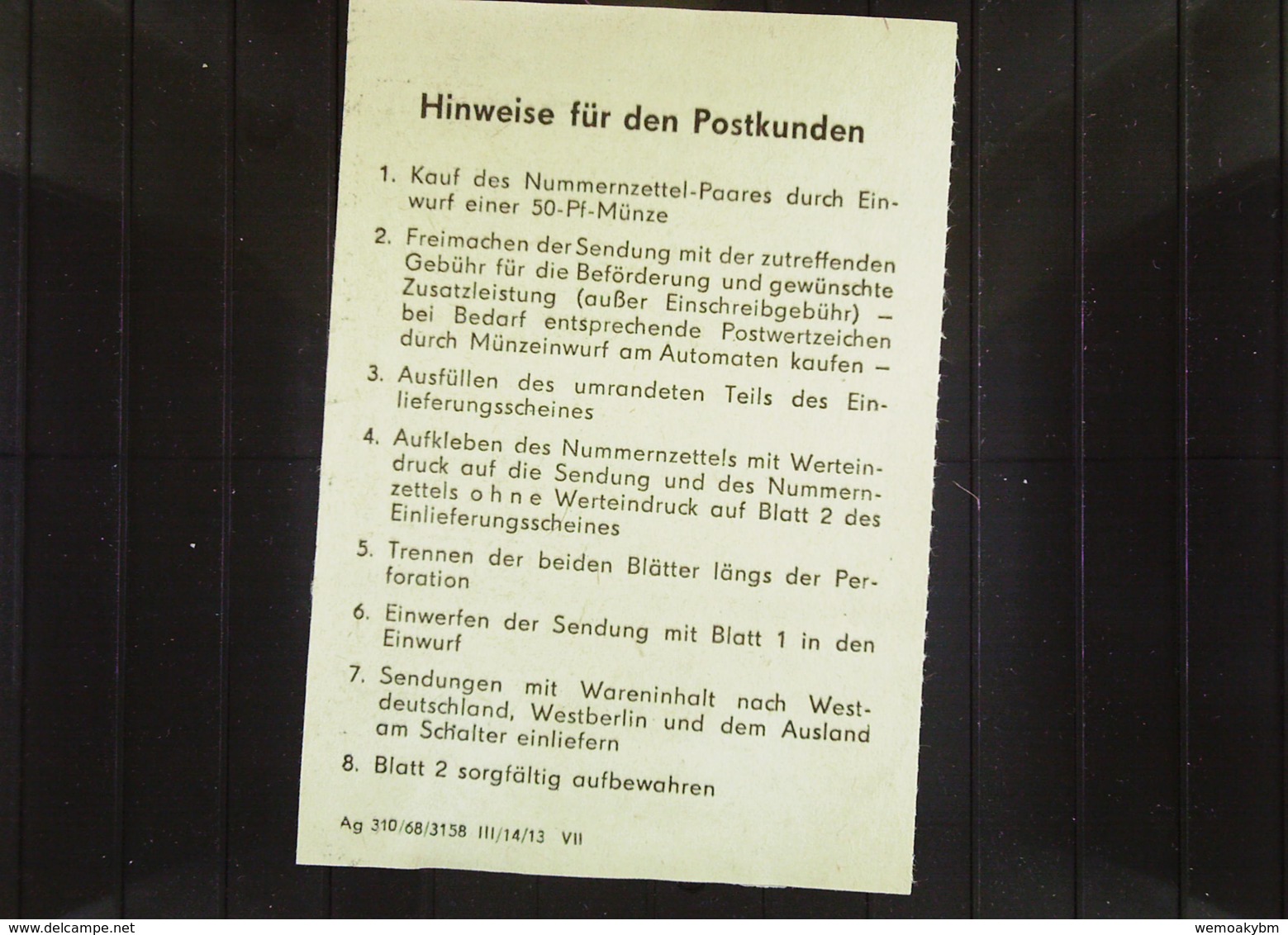 DDR: R-Fern-Bf Mit Selbstbedienungs-R-Zettel 50 Pf 1059 Berlin 893 A -mit Einlieferungsschein Vom 18.3.69 Nach Pulsnitz - R-Zettel