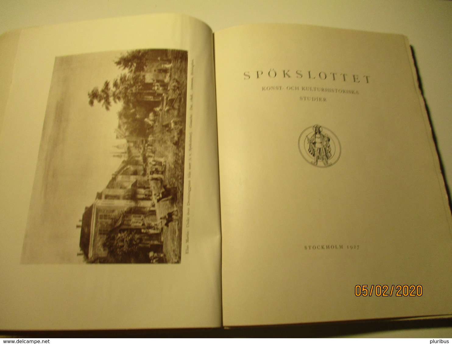 1927 SWEDEN SPÖKSLOTTET PALACE , HISTORY AND ARCHITECTURE  0 - Skandinavische Sprachen