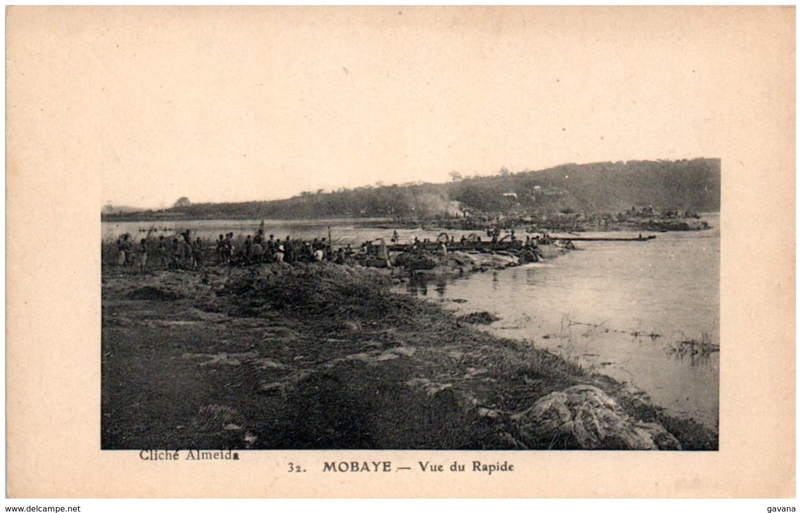 MOBAYE - Vue Du Rapide - Centrafricaine (République)