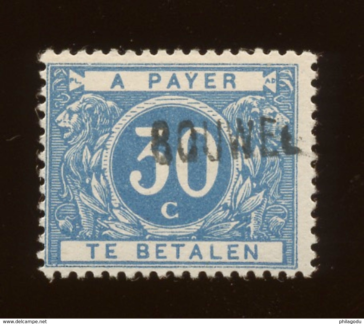 15 A Taxe * Surcharge. BOUWEL. Neuf Propre Charnière. Cote 30,-€ - Timbres