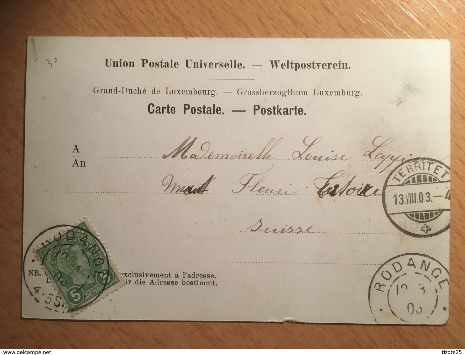 Souvenir De La Gare De Clemency Kënzeg Künzeg Küntzig Käerjeng Canton De Capellen Au Luxembourg Circulée 1903 - Andere & Zonder Classificatie