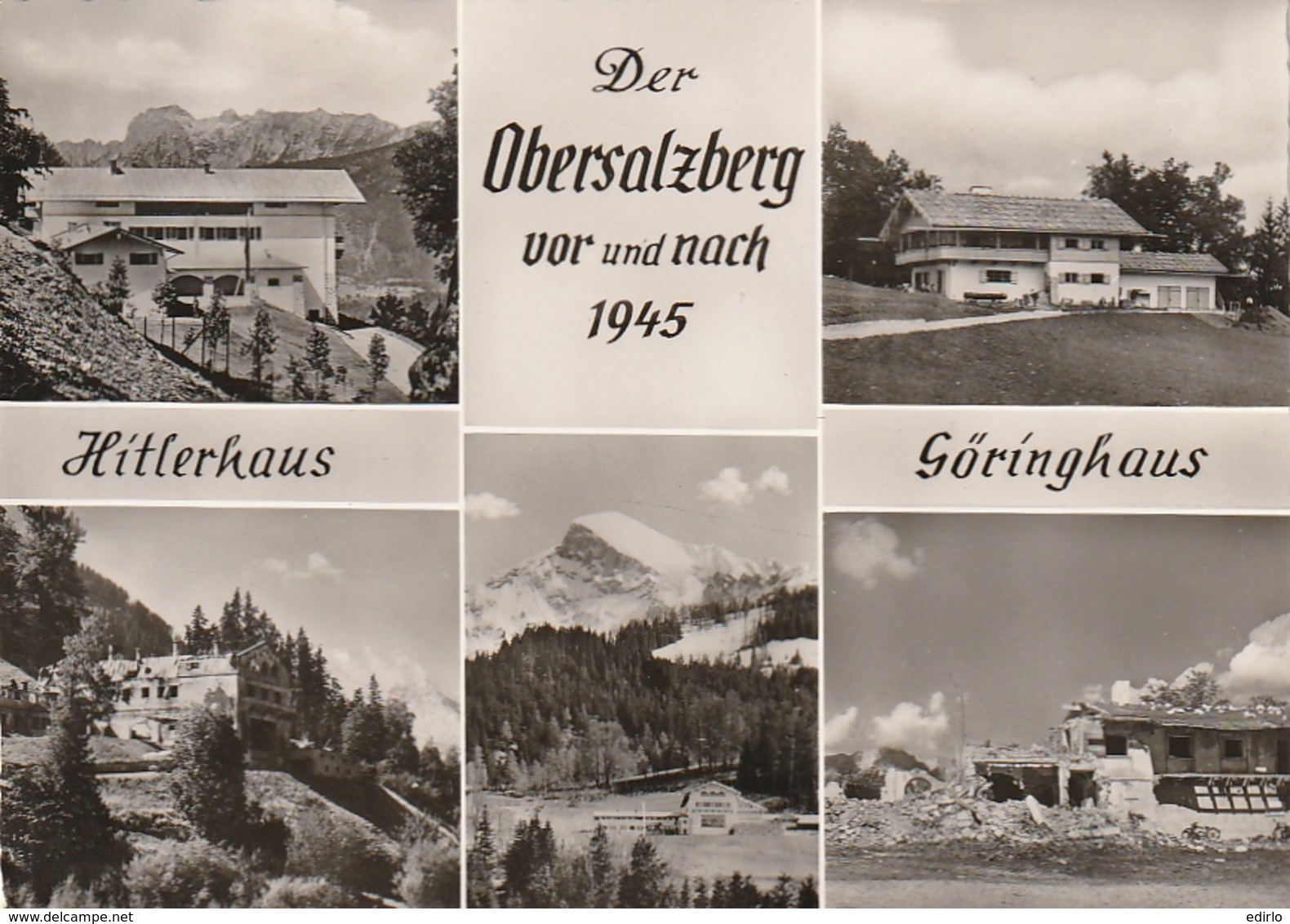 ***  BAVIERE ***  Der OBERSALZBERG - Vor Und Nach 1945  Neuve TTB - Autres & Non Classés