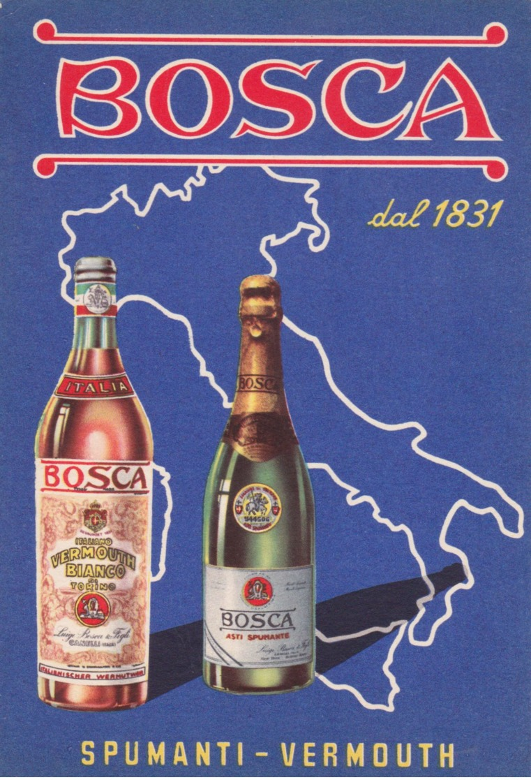 1940ca.-Bosca Dal 1831 Spumanti Vermouth - Autres & Non Classés