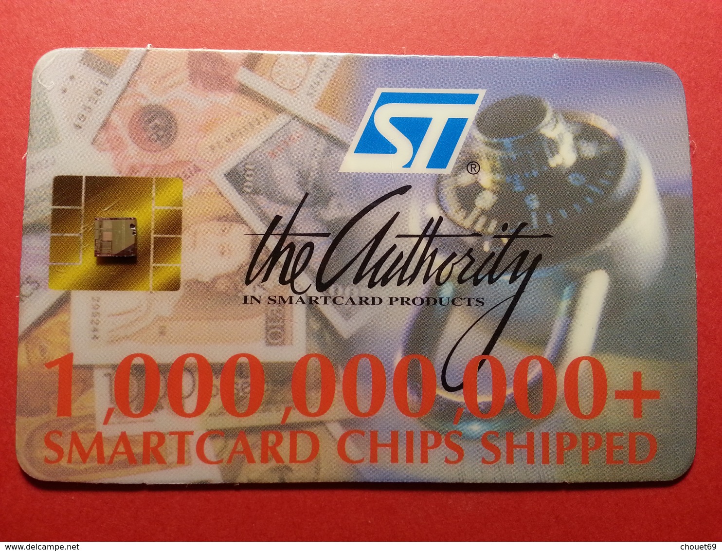 ST SGS THOMSON MICROELECTRONICS 1 000 000 000 Chips Cards Shipped Demo (BB0220 - Origine Inconnue