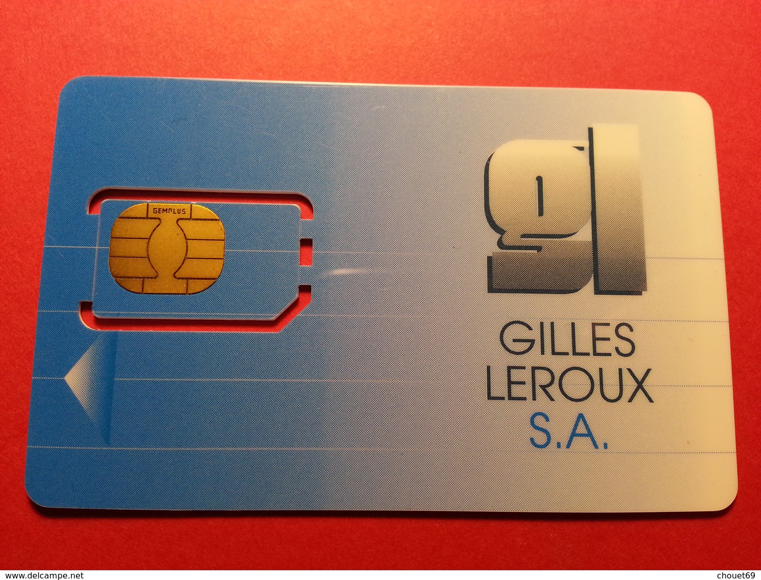 GEMPLUS GILLES LEROUX S.A. GL SIM GSM Mobile PIN Demo (BB0220 - Herkunft Unbekannt