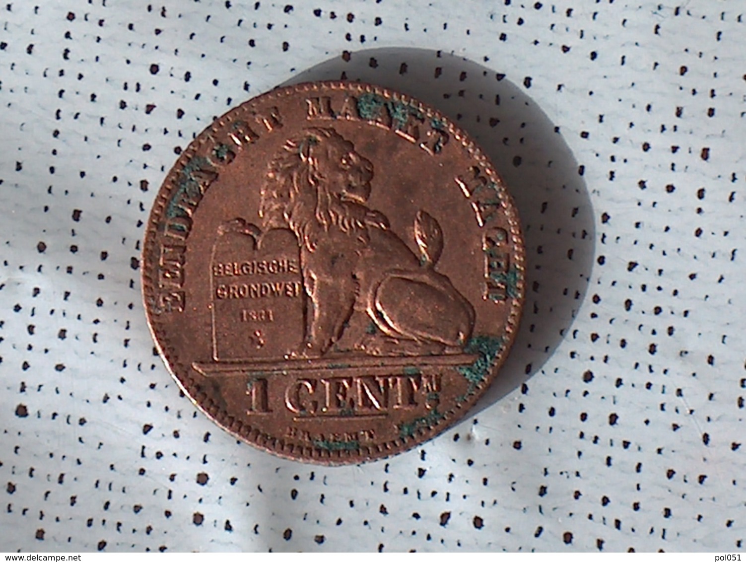 Belgique 1 Cent 1894 - 1 Centime