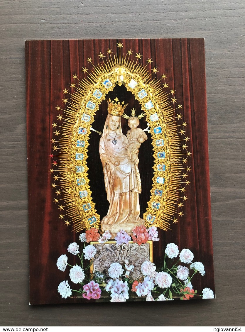 Cartolina In Bianco Santa Maria La Rabida A Huelva (Spagna) - Vergine Maria E Madonne