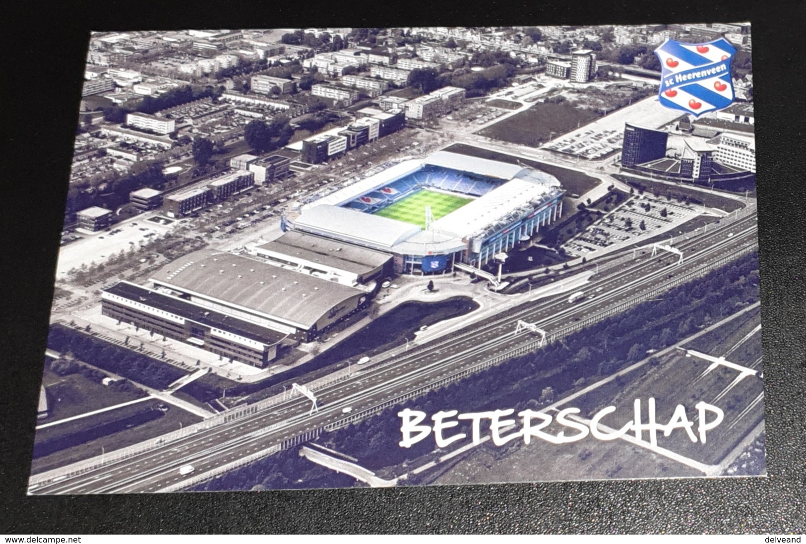 Cartolina Stadio "Abe Lenstra Stadion" Herenveen (Holland) / Postcard Stadium / Estadio / Stade 10x15 Cm - Calcio