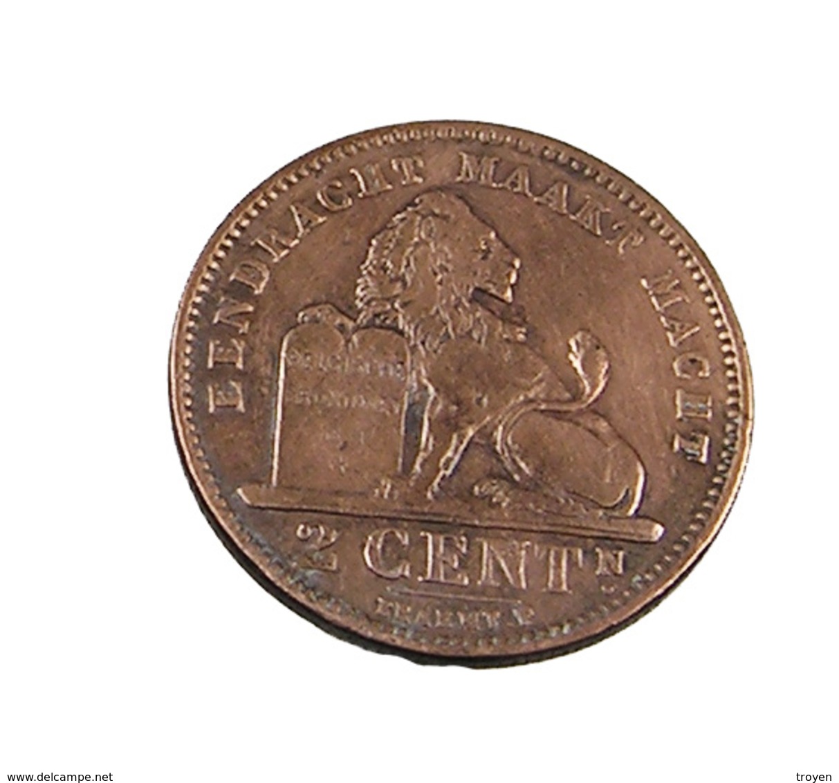 2 Centimes - Belgique - 1902 - Cuivre - TTB   - - 2 Cents