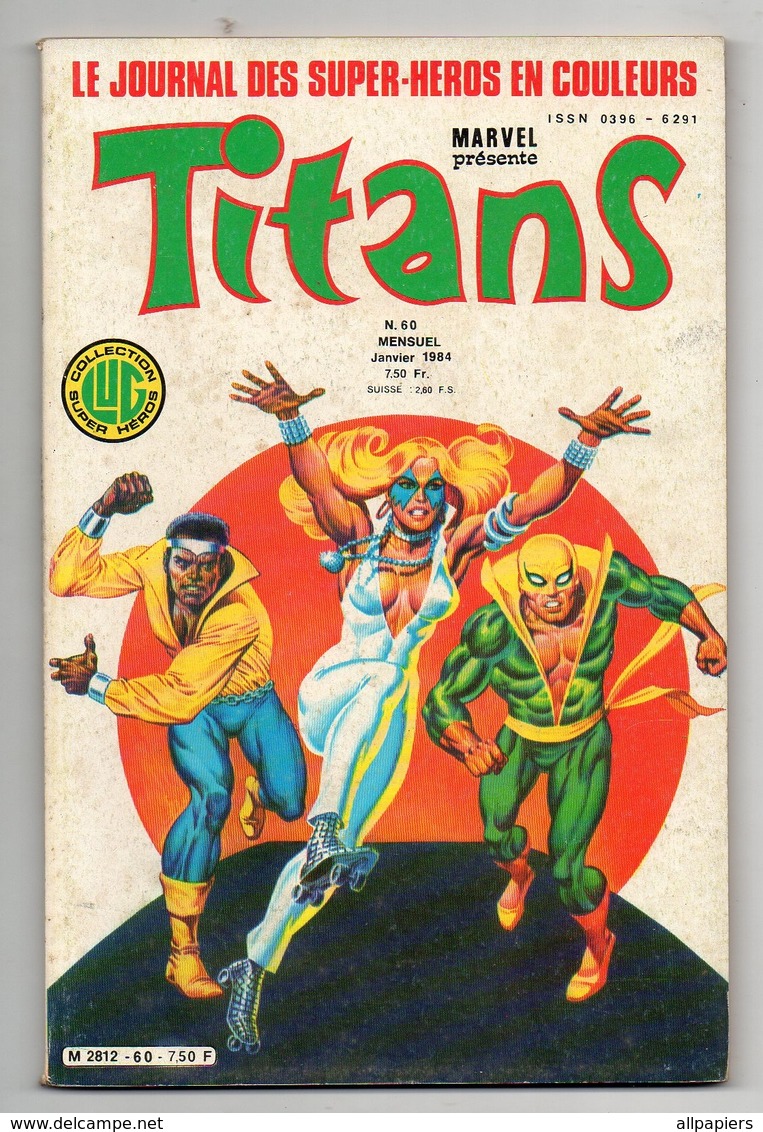 Titans N°60 La Guerre Des étoiles - Mikros - Dazzler - Les Nouveaux Mutants De 1984 - Titans