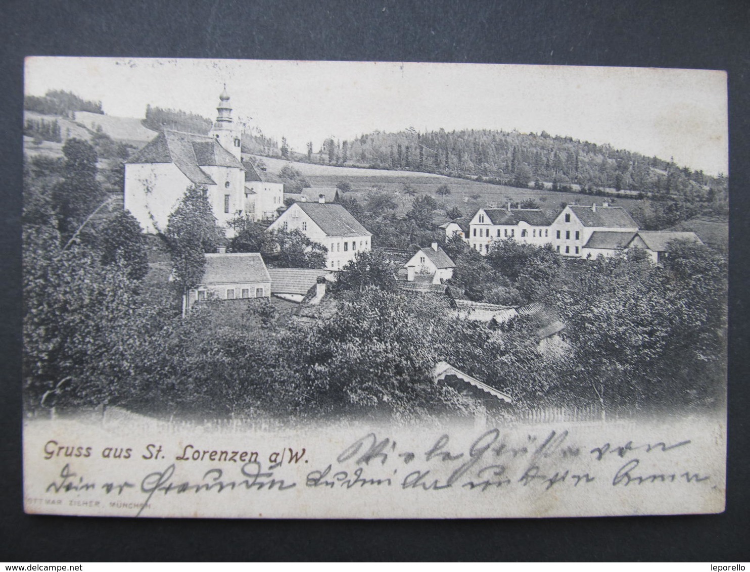 AK ST. LORENZEN Am Wechsel B. Fürstenfeld 1903 ///  D*41896 - Fürstenfeld