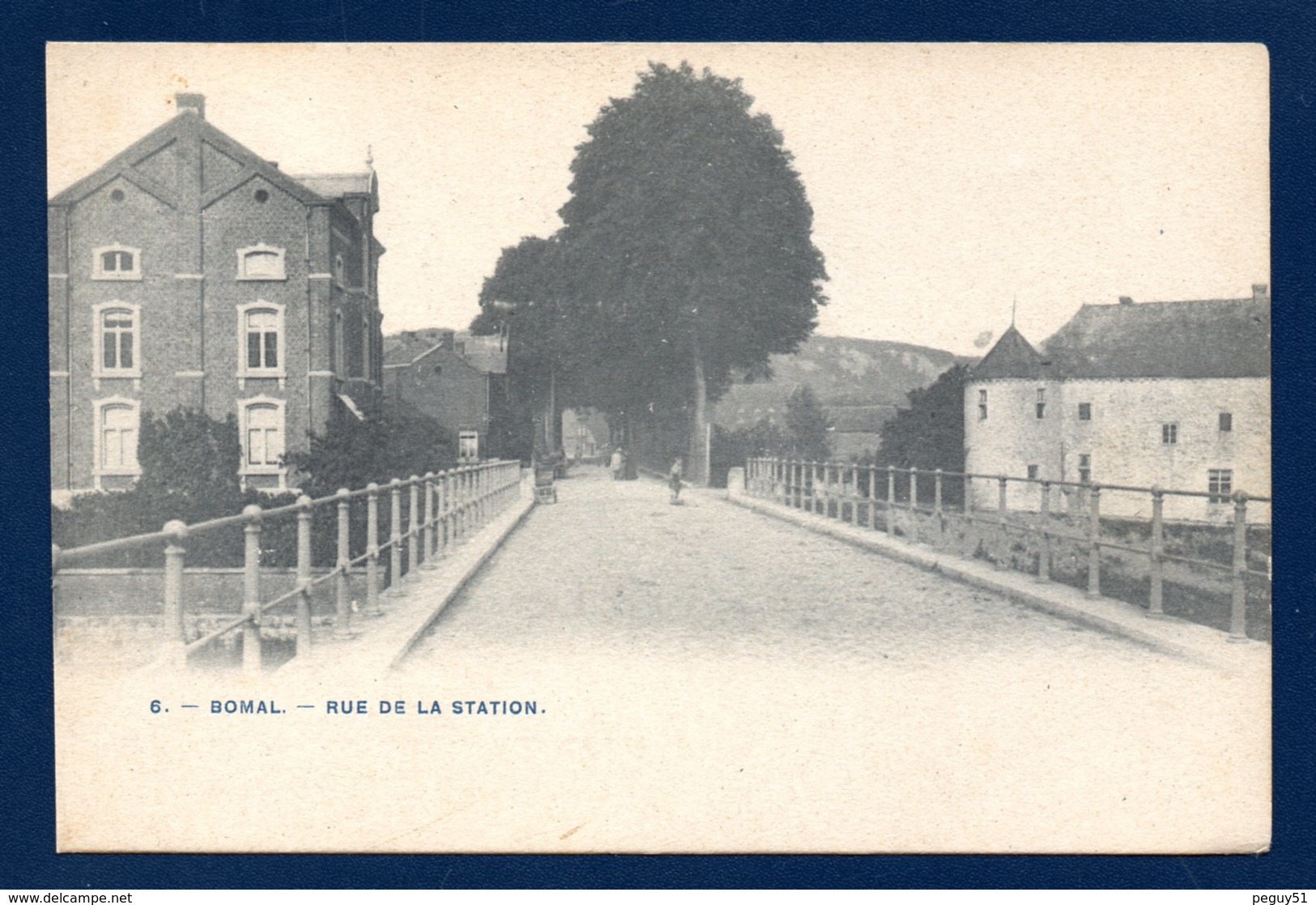 Bomal ( Durbuy ). Rue De La Station. 1909 - Durbuy