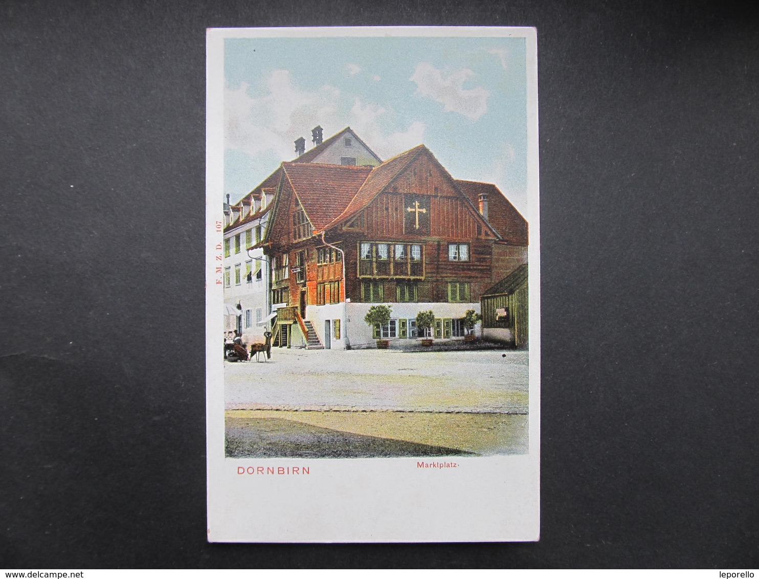 AK DORNBIRN Marktplatz 1904 ///  D*41902 - Dornbirn