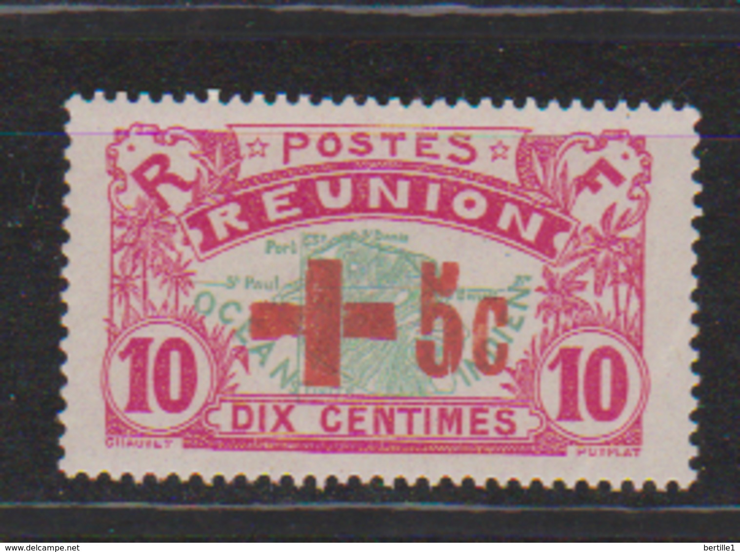 REUNION    N°  YVERT  :   81A     NEUF AVEC  CHARNIERES      (  CH  02/49 ) - Unused Stamps