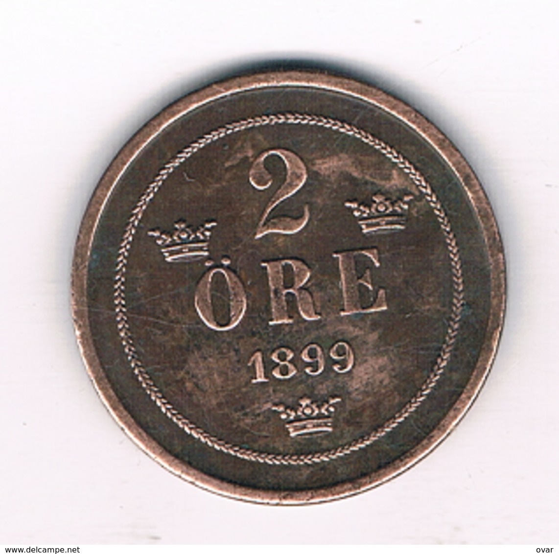 2 ORE  1899  ZWEDEN / 905/ - Schweden