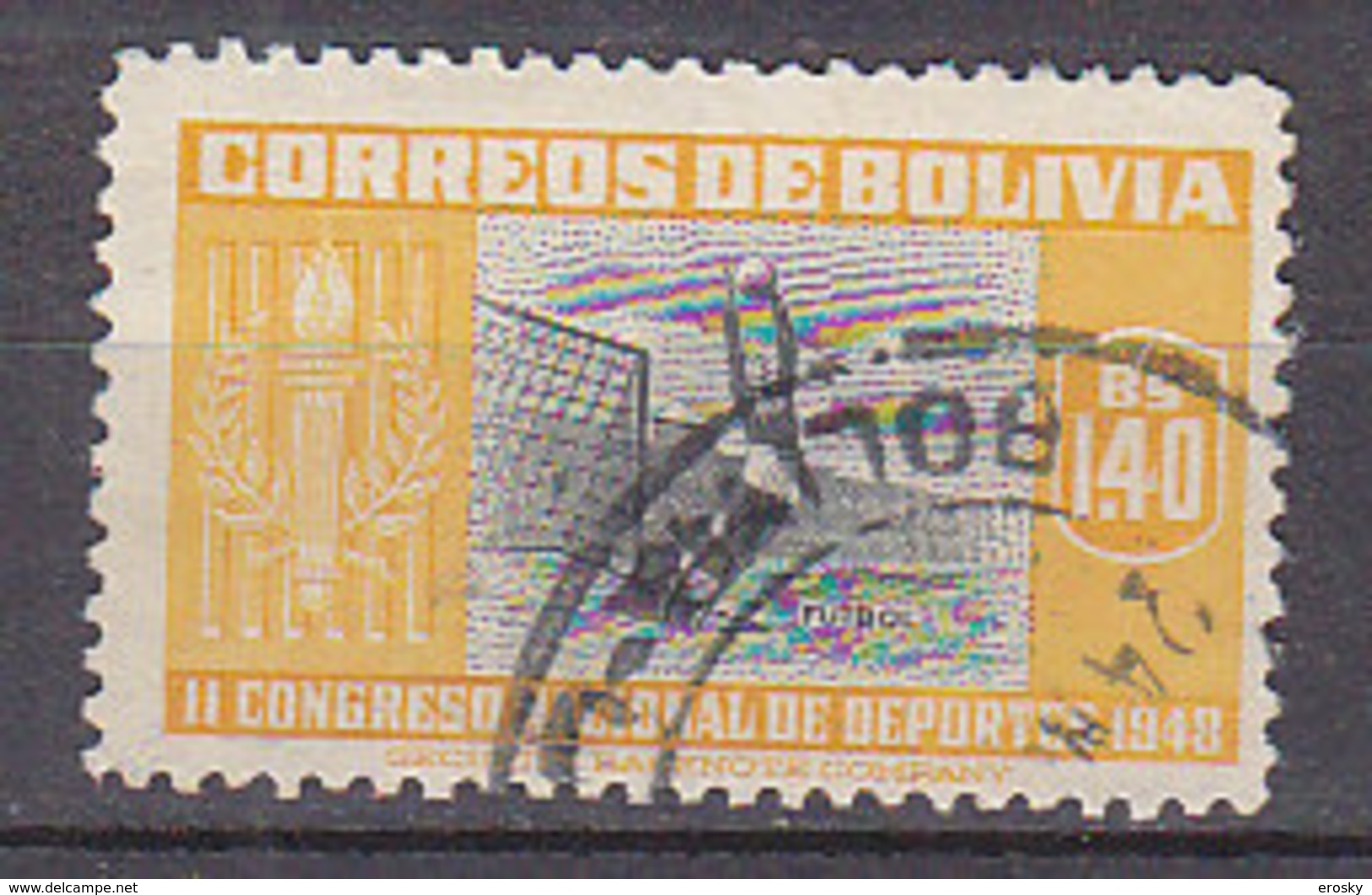 D0993 - BOLIVIE Yv N°322 - Bolivia