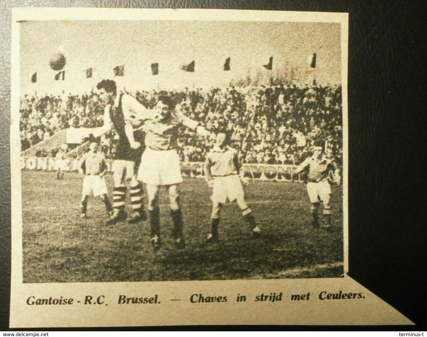 Gantoise-R.C.Brussel : Voetbal 1949 - Documents Historiques