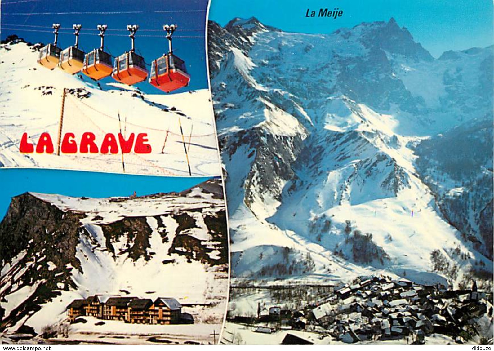 05 - La Grave - Multivues - Télécabines - Voir Scans Recto-Verso - Autres & Non Classés