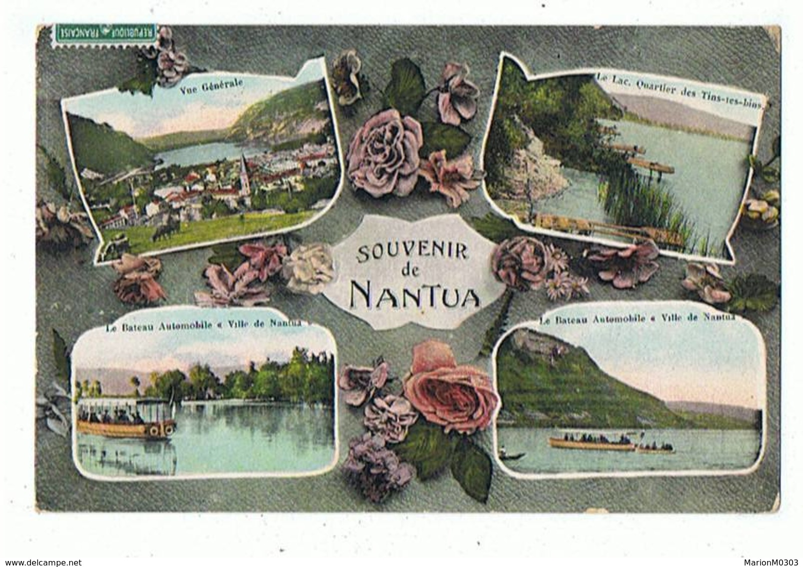 01 - NANTUA - Multivues, Souvenir  - 3147 - Nantua