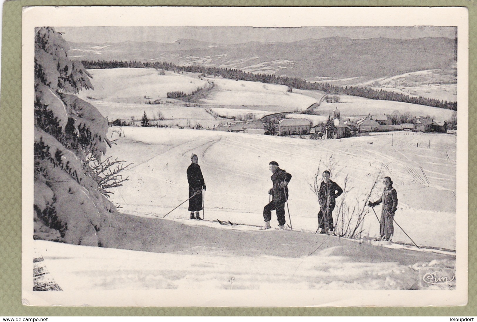 GIRON  STATION SPORT HIVER DESCENTE DES GRANDSCHAMPS - Non Classés