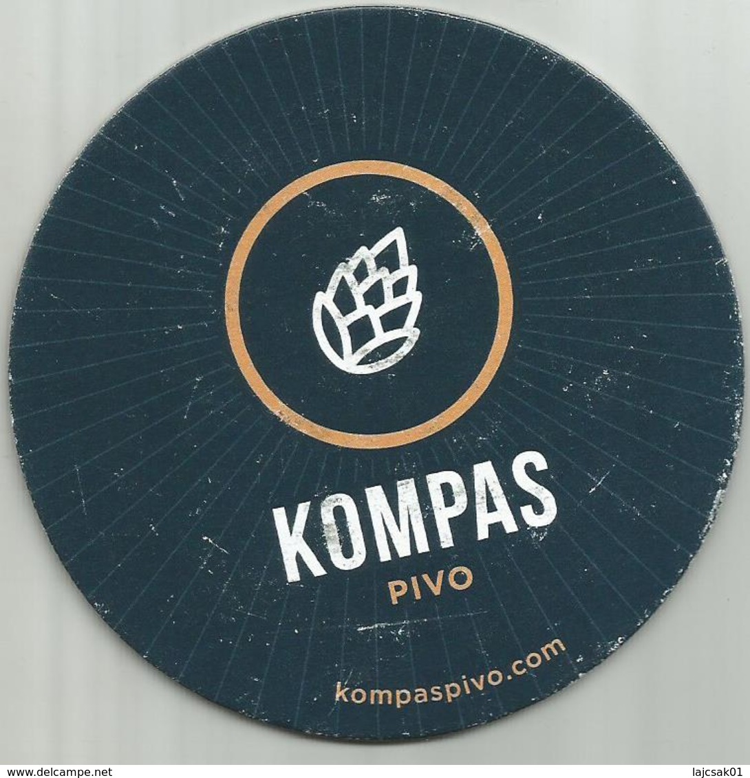 KOMPAS  Coaster From Micro Brewery From Serbia - Sous-bocks