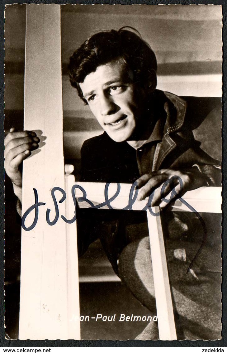 D3584 - Orig. Jean Paul Belmondo - Autogramm Autogrammkarte - Kolibri - Autres & Non Classés