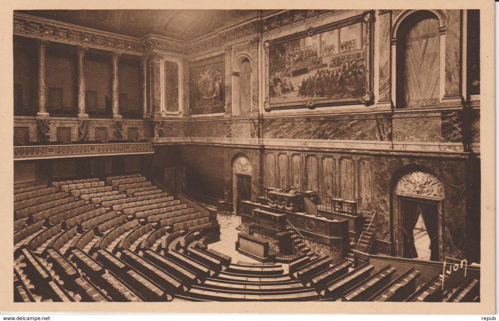 France Oblit Congrès Du Parlement 1947 - 1921-1960: Modern Period