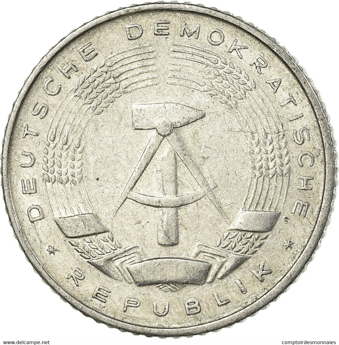 Monnaie, GERMAN-DEMOCRATIC REPUBLIC, 50 Pfennig, 1973, Berlin, TTB, Aluminium - 50 Pfennig