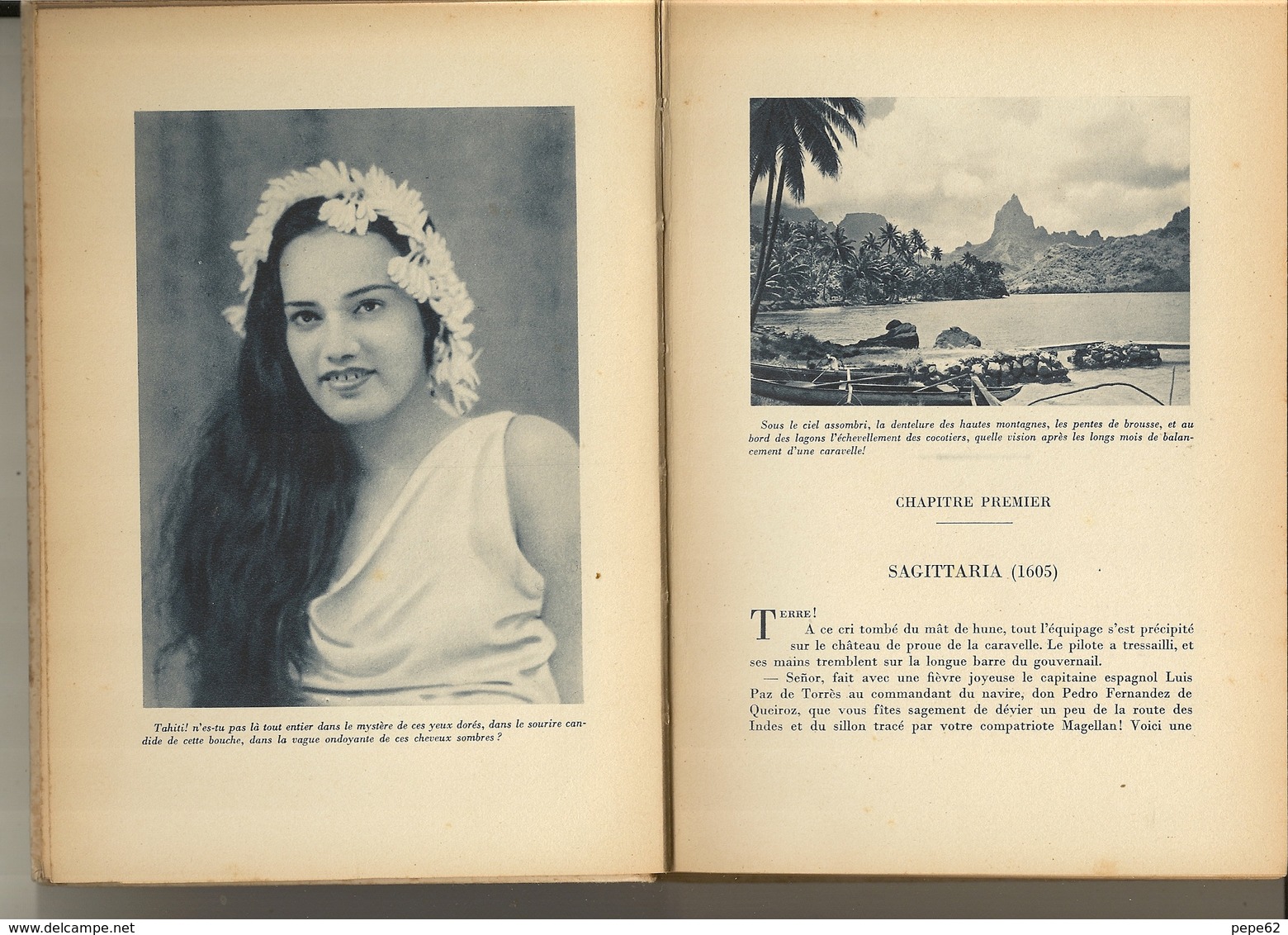 Tahiti Par Nathan-1938- Tahiti Par Zuber- 1974- Lot De 2 Livres - Outre-Mer