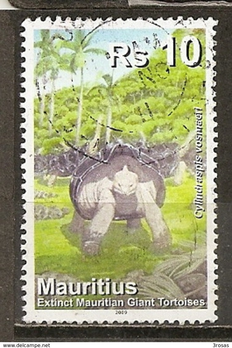 Mauritius 2009 Tortue Tortoise Obl - Maurice (1968-...)