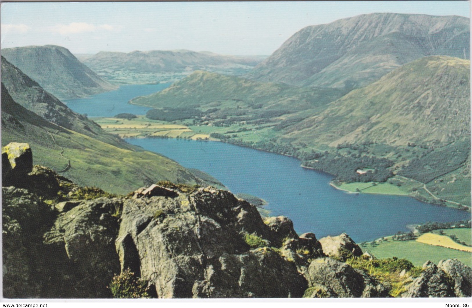 ANGLETERRE -  BUTTERMERE AND CRUMMOCK FROM HIGH STILE   - AMBLESIDE - Buttermere