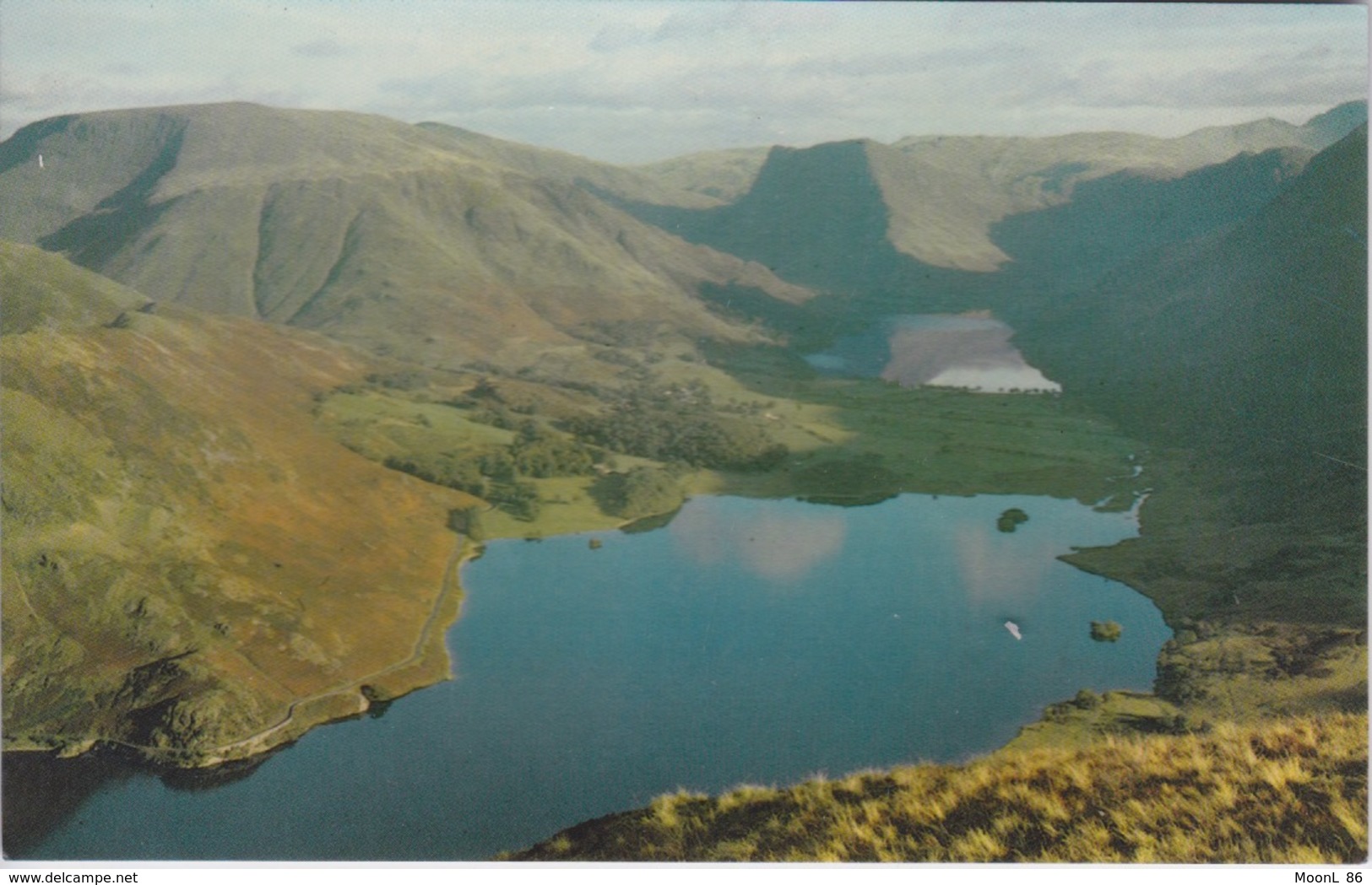 ANGLETERRE -  BUTTERMERE AND CRUMMOCK FROM MELBREAK - AMBLESIDE - Buttermere