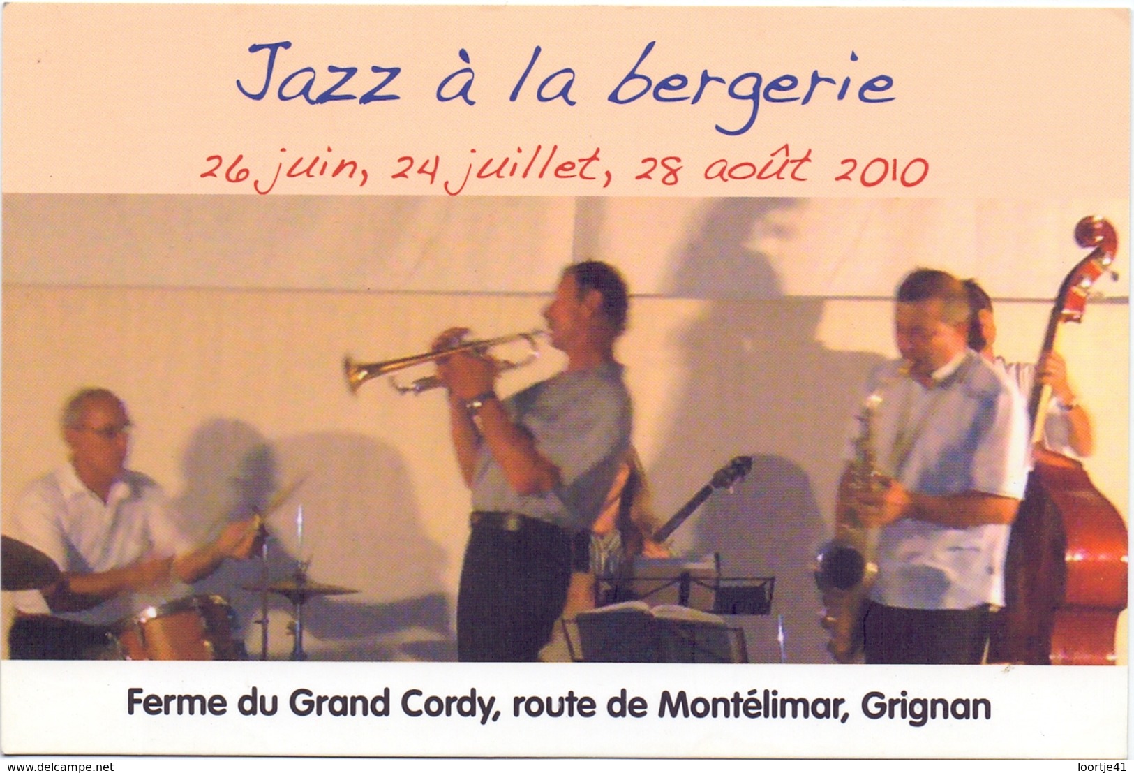 PK - Concert - Jazz à La Bergerie - Ferme Du Grand Cordy - Grignan - Autres & Non Classés