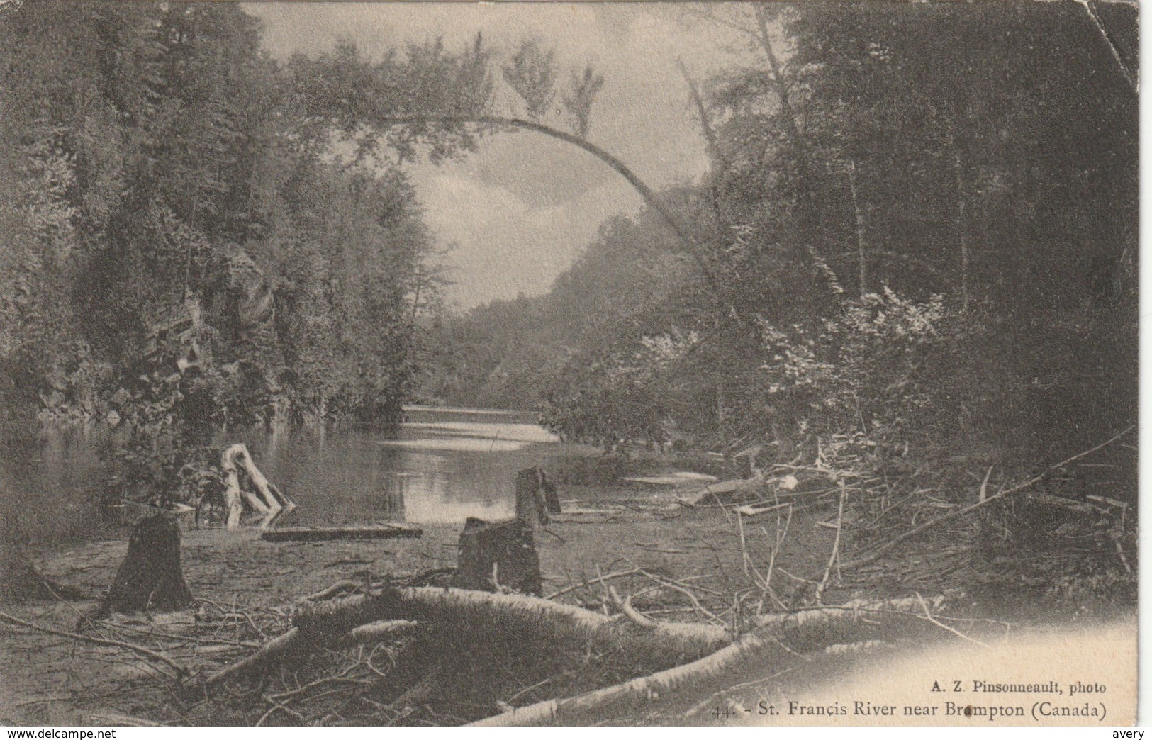 Le Riviere Saint Francis, Pres De Brompton, Quebec Saint Francis River Near Brompton, Quebec Pinsonneault - Sherbrooke