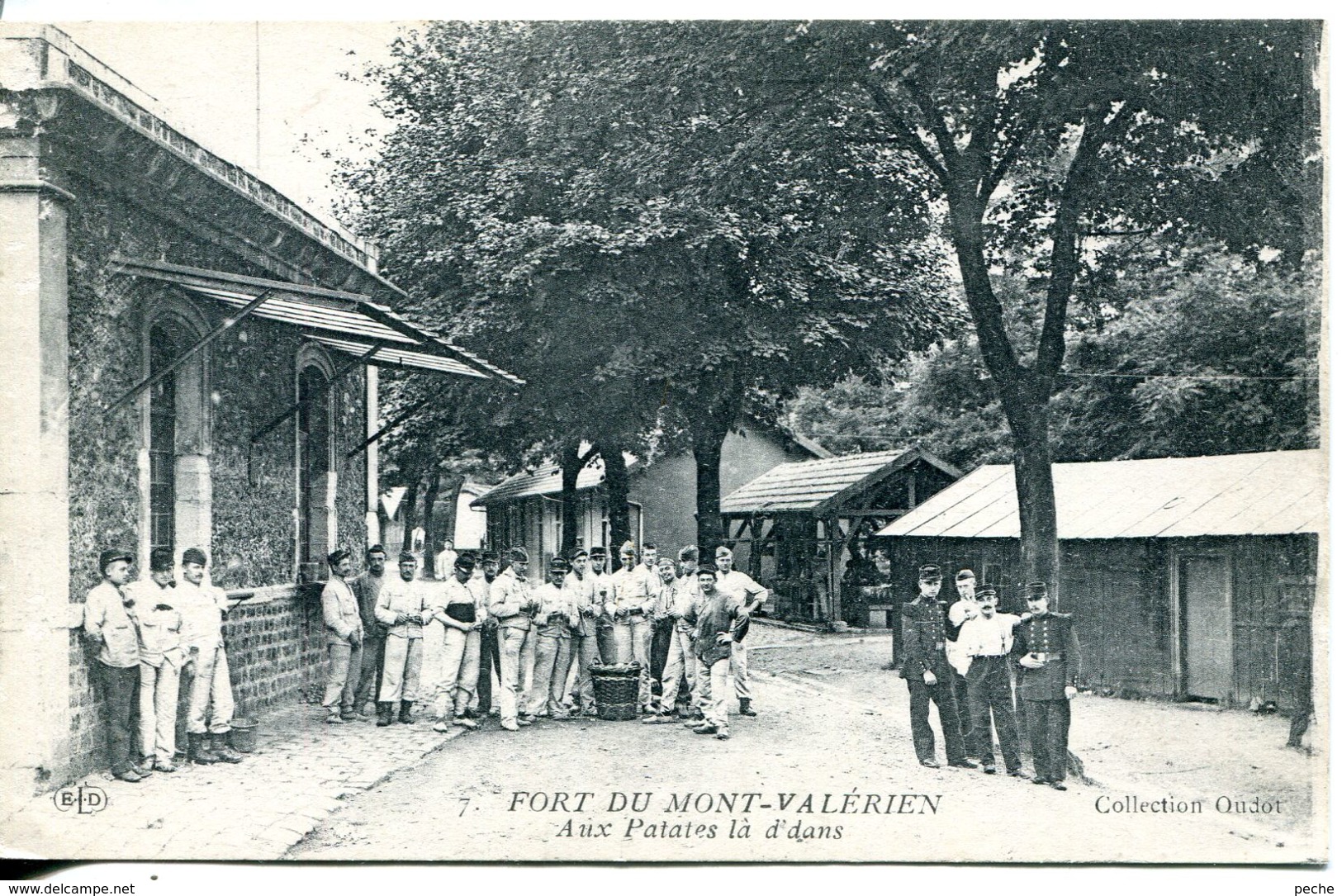 N°2963 T -cpa Fort Du Mont Valérien -aux Patates Là D'dans- - Mont Valerien