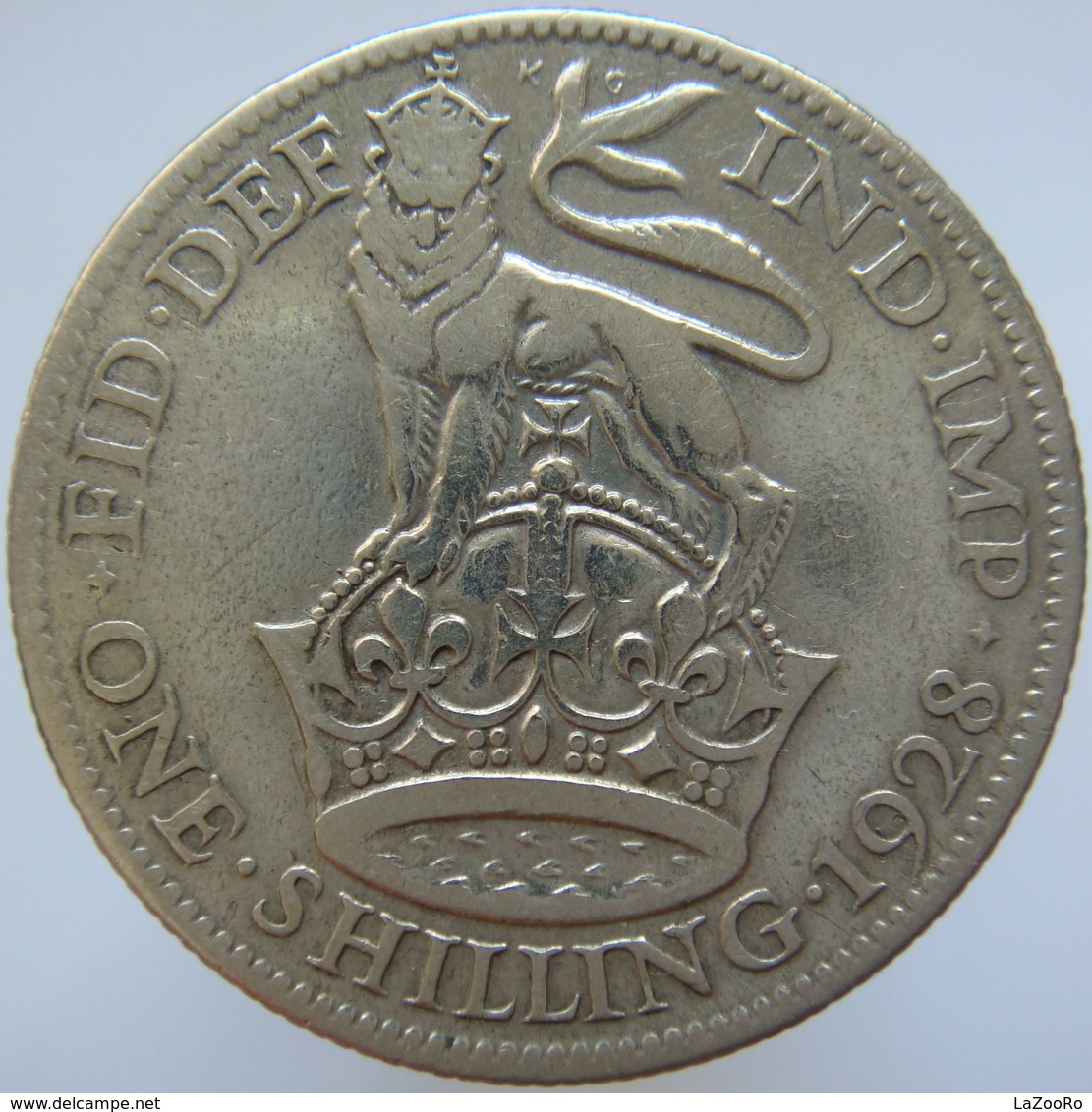 LaZooRo: Great Britain 1 Shilling 1928 VF - Silver - I. 1 Shilling