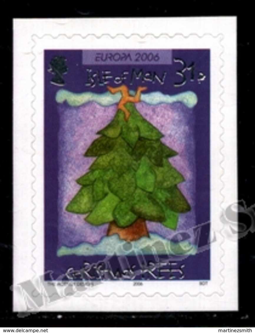 Isle Of Man 2006 Yvert 1361, Europa. Christmas Tree With Triskelion - MNH - Isla De Man