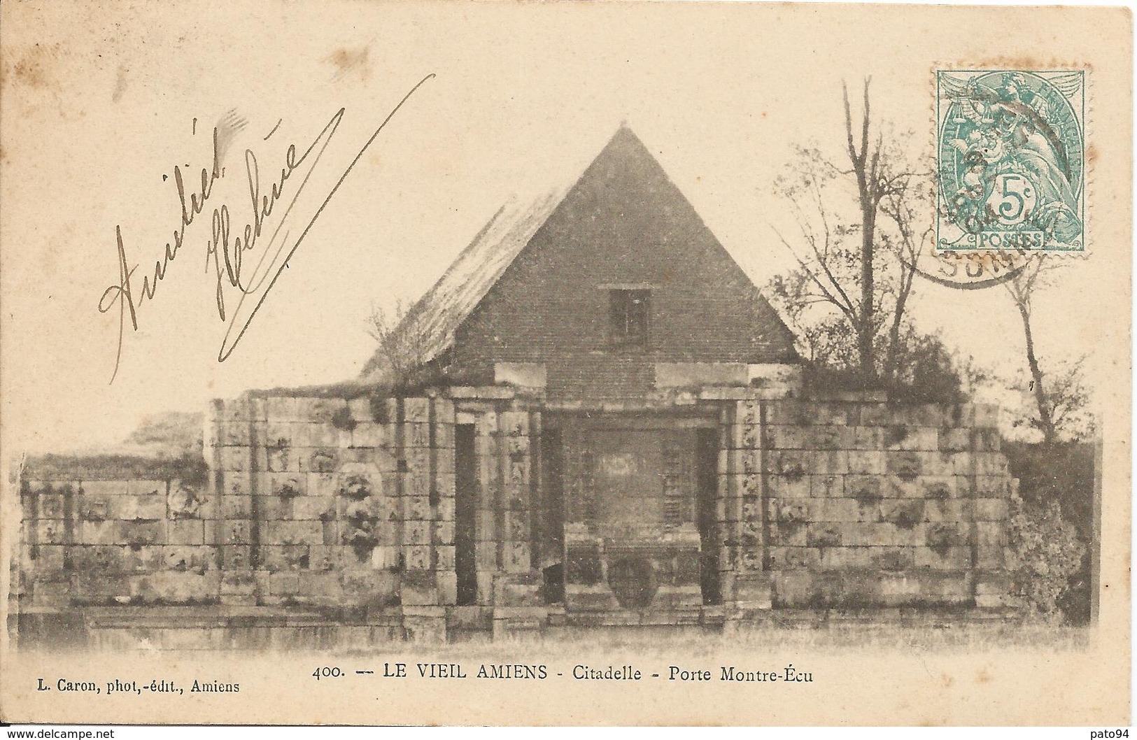 LE  VIEIL  AMIENS  -  Citadelle  -  Porte  Montre-Ecu - Amiens