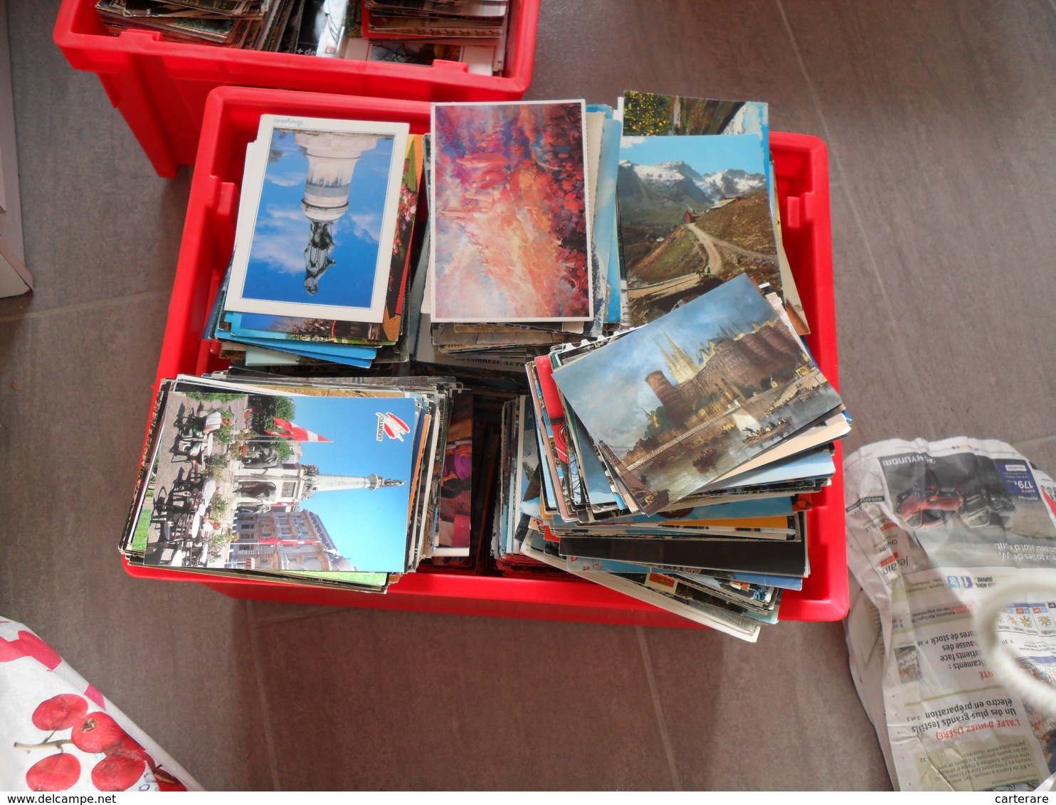 LOT DE 3000,CPM,CARTES MODERNES ET SEMI MODERNES,FORMAT 15-10,TRES BIEN POUR INTERNET,TOUT PAYSAGE,ARCHITECTURE - 500 Postcards Min.