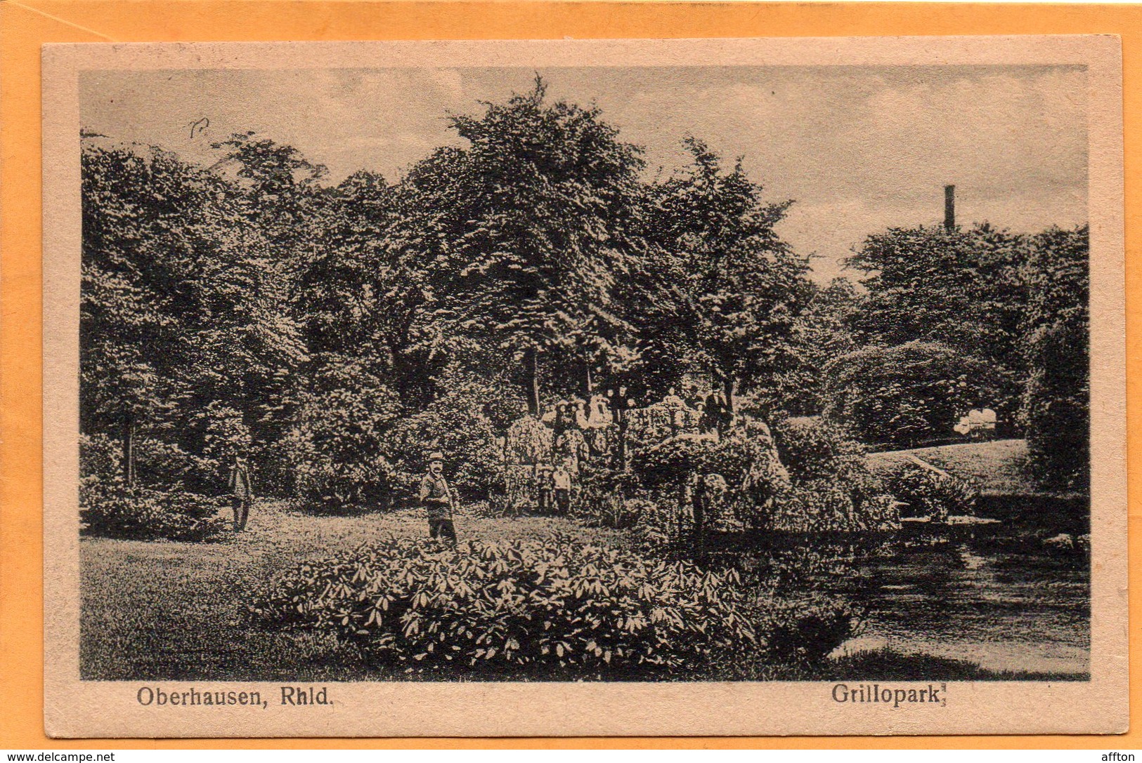 Oberhausen Germany 1920 Postcard - Oberhausen