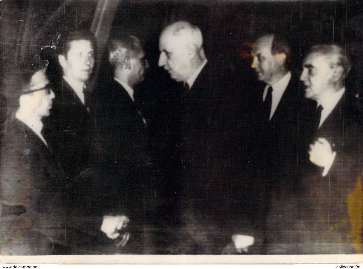 PHOTOGRAPHIE ORIGINALE / PHOTO DE PRESSE / POLITIQUE "Gal DE GAULLE, à L'aérodrome De Dulles" - Guerre, Militaire