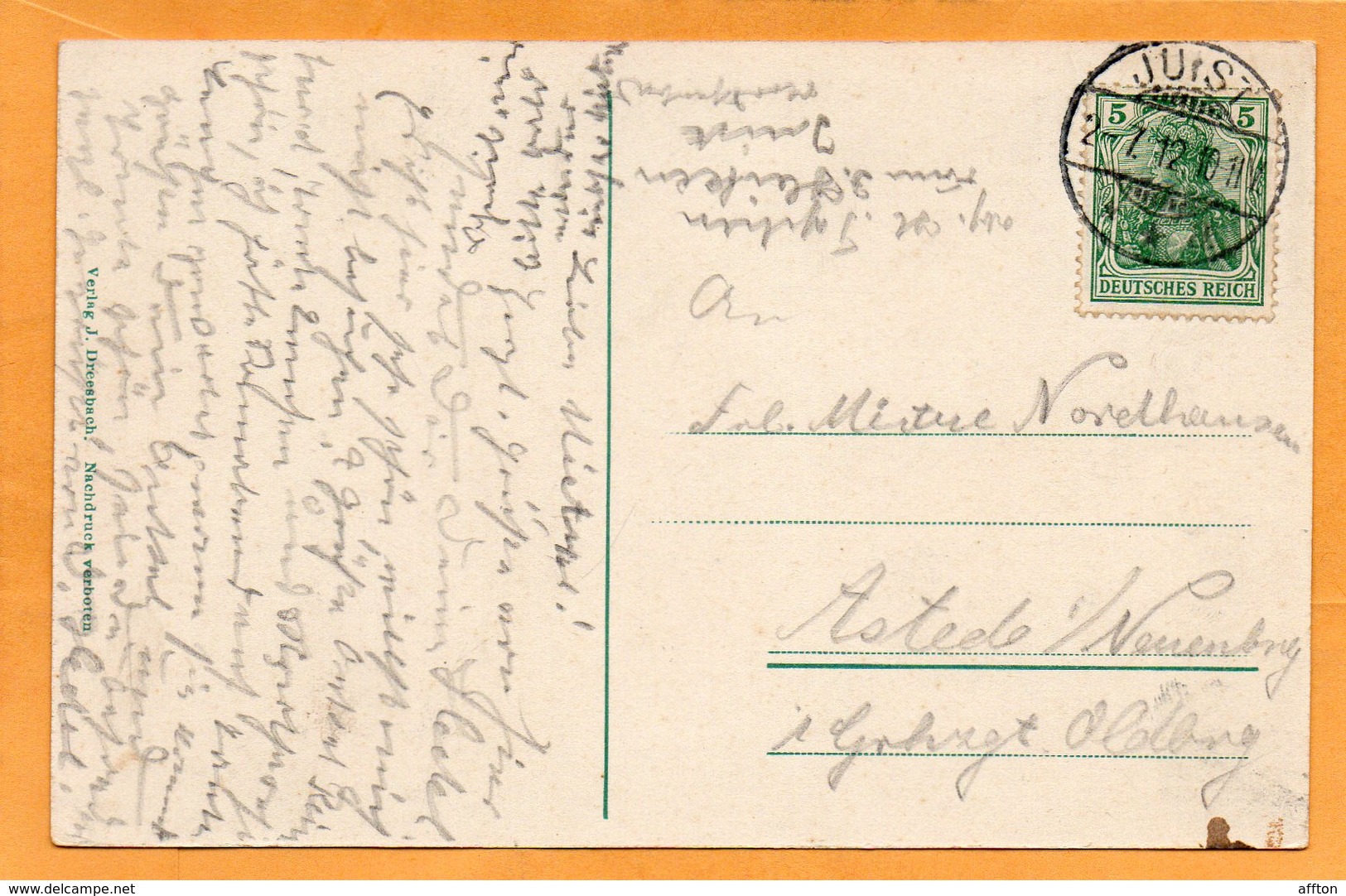 Juist Germany 1912 Postcard Mailed - Juist