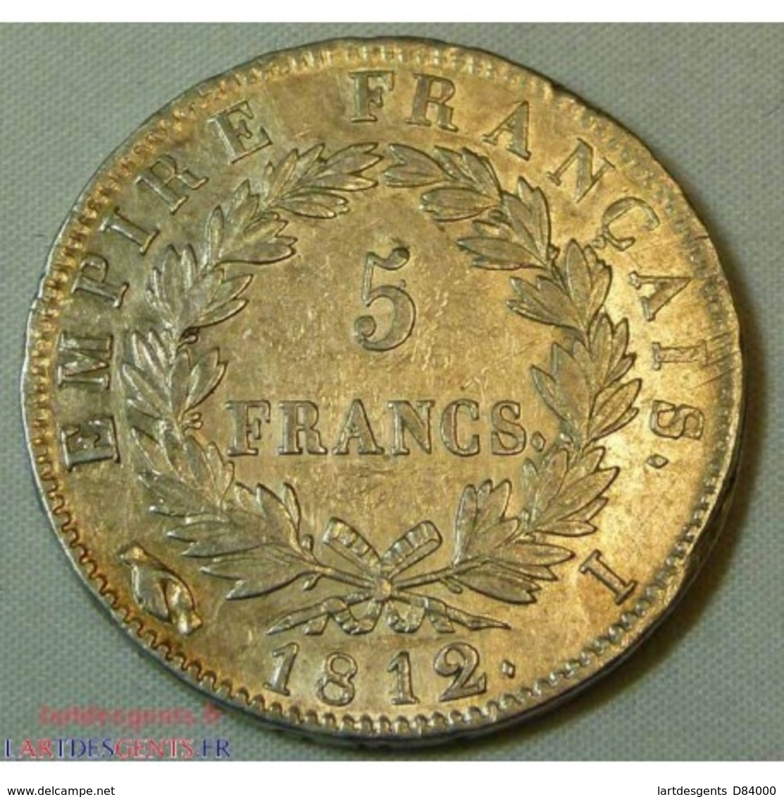 France - Ecu De 5 Francs Napoléon Ier 1812 I Limoges - Autres & Non Classés