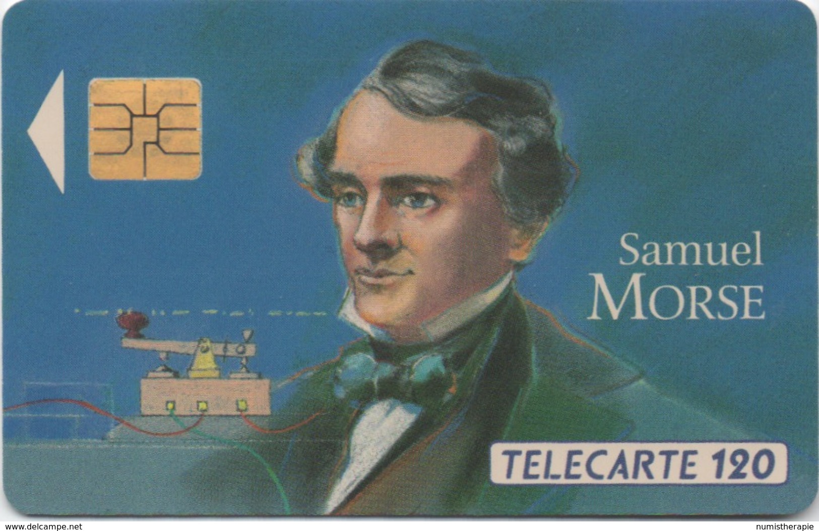 1 Série De 12 : Les Grandes Figures Des Télécommunications : Samuel Morse - Téléphones