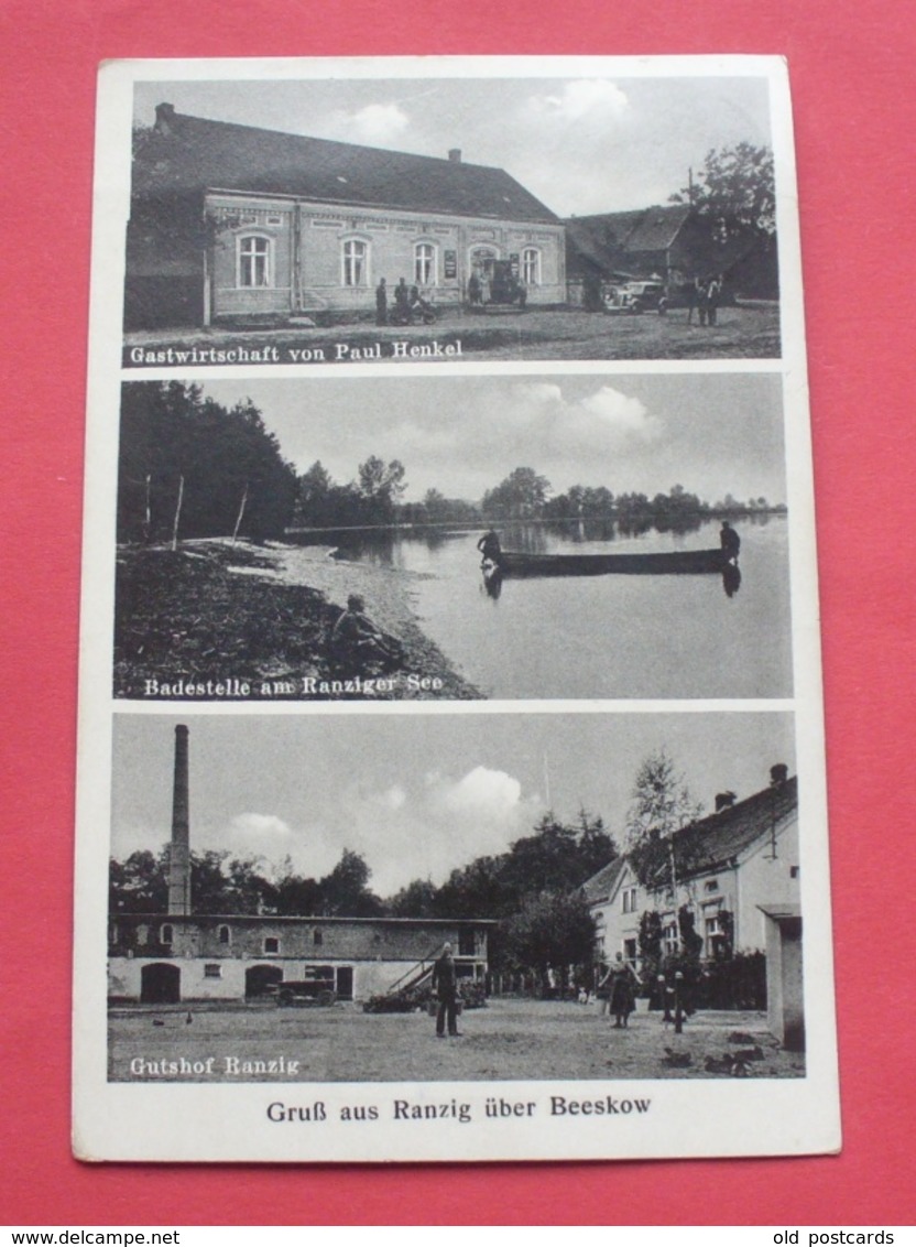 Ranzig, Tauche - 1941 - Deutschland --- B. Beeskow, Gastwirtschaft , Germany Allemagne --- 123 - Tauche