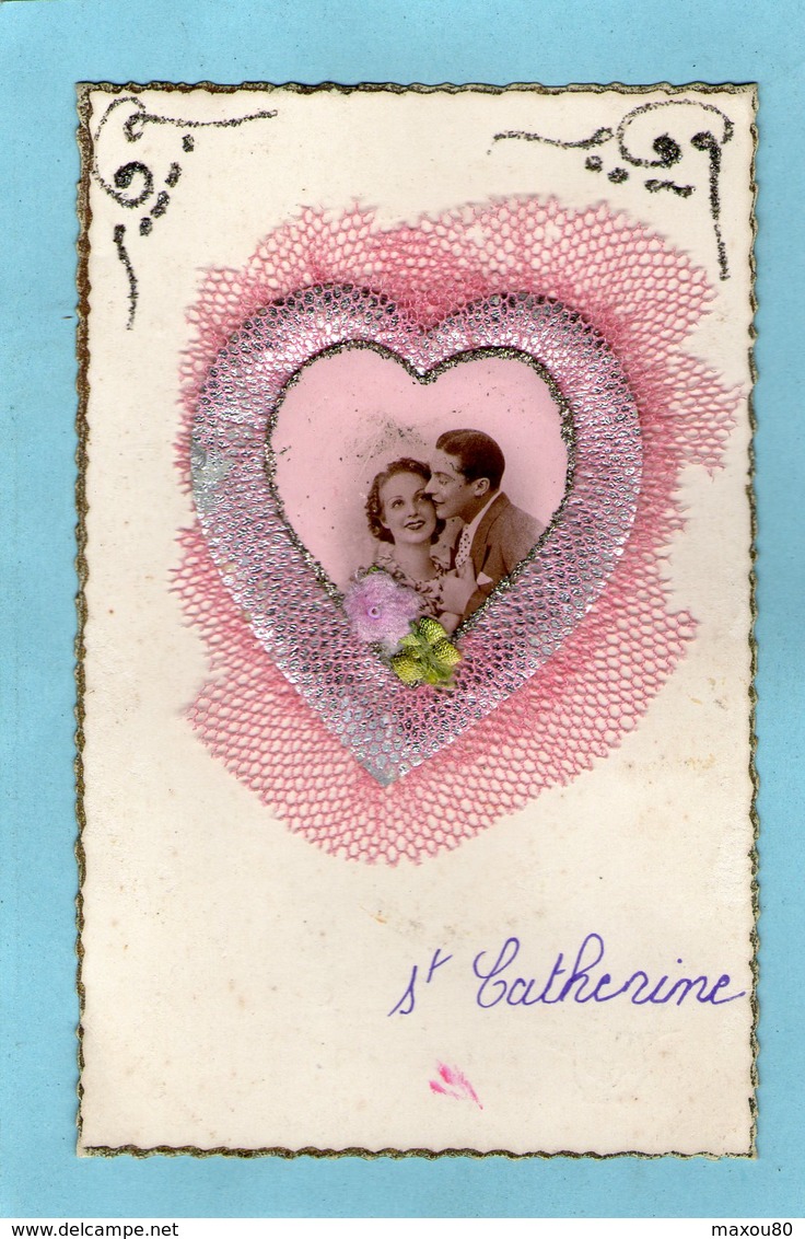 COUPLE- Ste-Catherine - Coeur En Tulle - - Sainte-Catherine