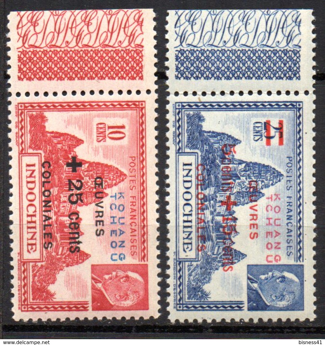 Col17  Colonie Kouang Tchéou N° 156 & 157 Neuf XX MNH Cote 3,40€ - Unused Stamps