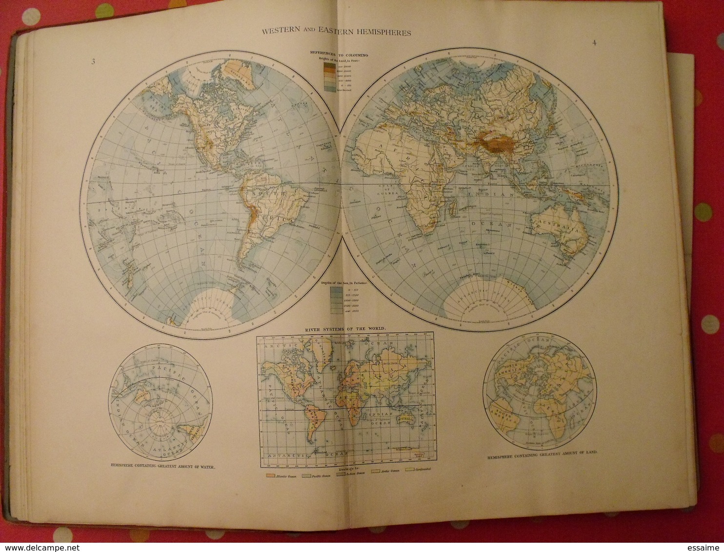 "the Times" Atlas published at the office of "the Times" 1900. 132 pages of Maps (196 Maps) + alphabetical index